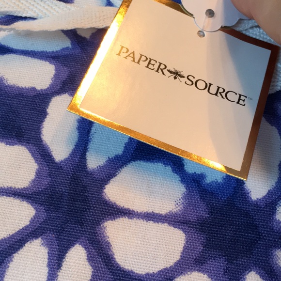 Paper Source Shibori Tea Kitchen Dish Towel Set of Two NWT Cotton 28”x 20”India - Picture 5 of 16